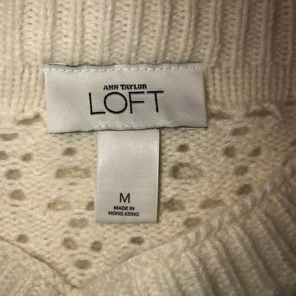 LOFT Soft Fuzzy Sweater, Size M - Picture 5 of 8